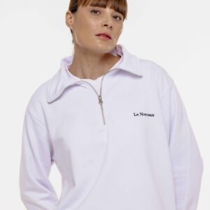 Lno Basic Yarim Fermuarli Sweatshirt